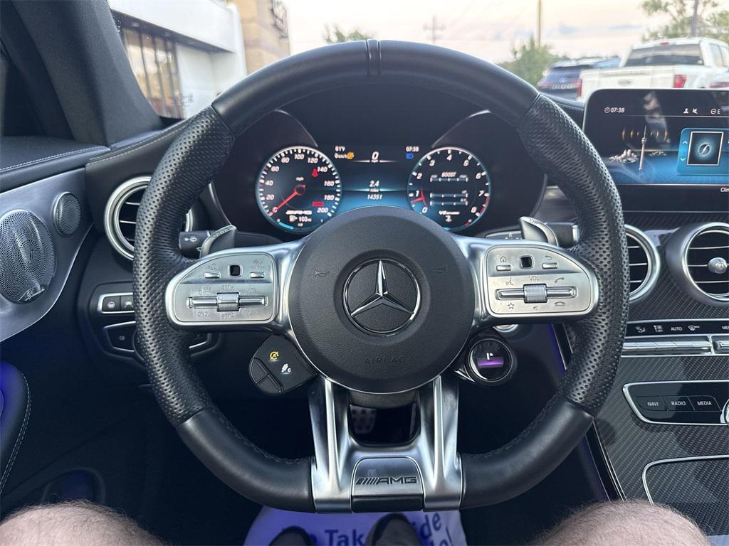 used 2021 Mercedes-Benz AMG C 63 car, priced at $69,942