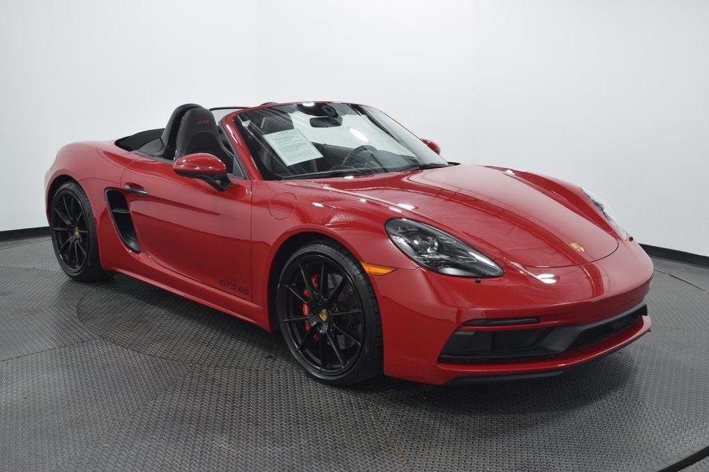 used 2022 Porsche 718 Boxster car, priced at $97,411