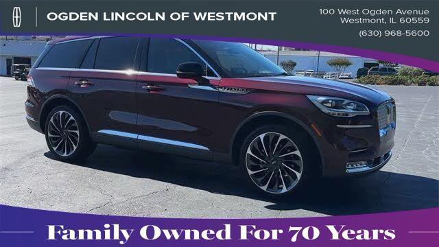 used 2021 Lincoln Aviator car, priced at $59,907