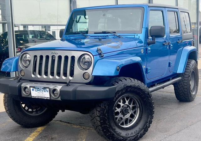 used 2014 Jeep Wrangler Unlimited car, priced at $19,500