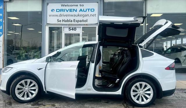 used 2021 Tesla Model X car, priced at $37,980