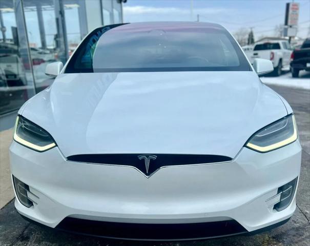 used 2021 Tesla Model X car, priced at $37,980