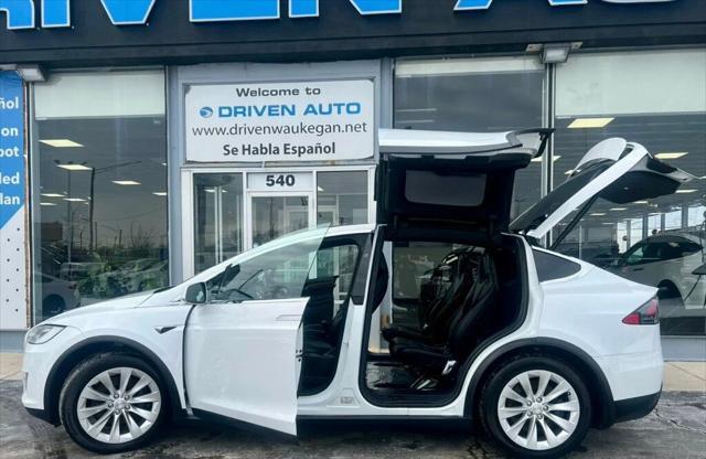 used 2021 Tesla Model X car, priced at $37,980