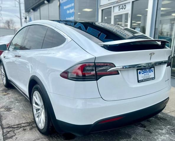 used 2021 Tesla Model X car, priced at $37,980