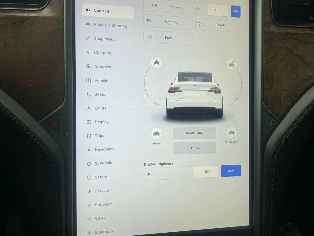 used 2021 Tesla Model X car, priced at $28,980