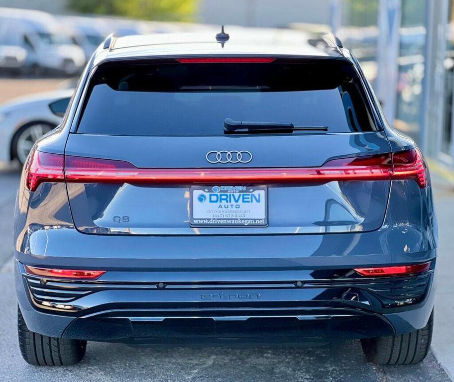 used 2024 Audi Q8 e-tron car, priced at $34,980