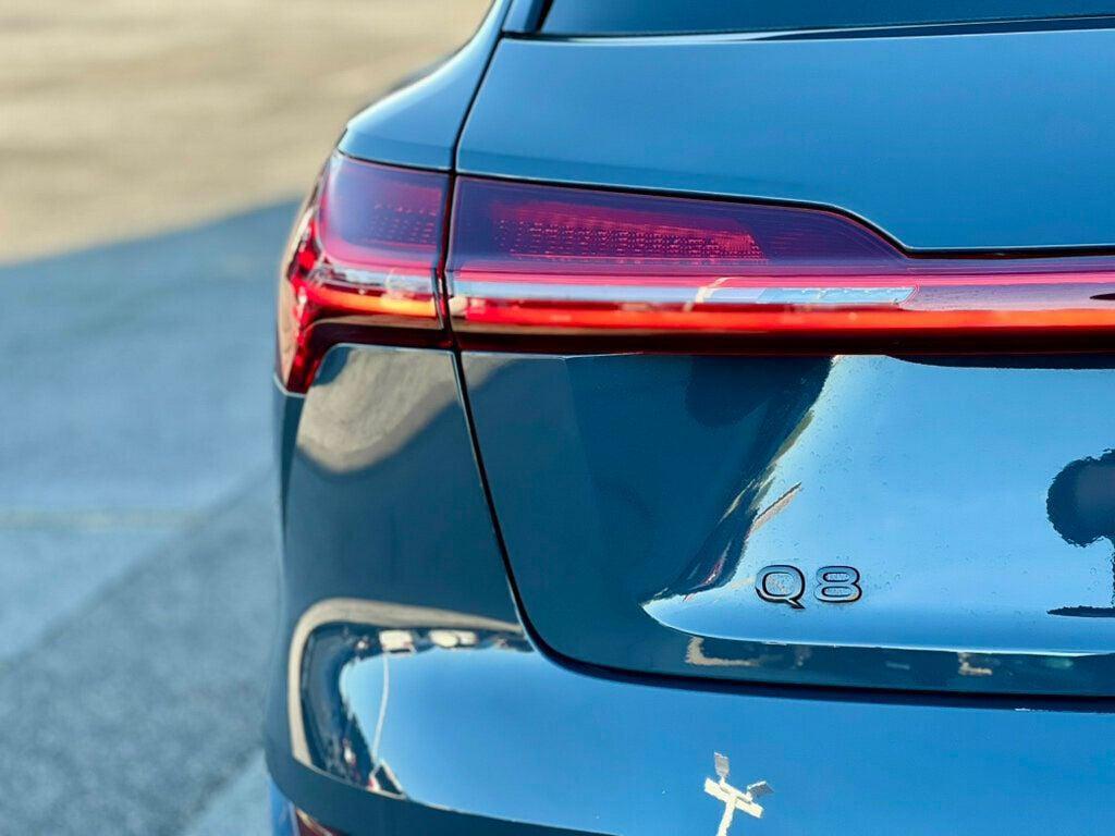 used 2024 Audi Q8 e-tron car, priced at $34,980