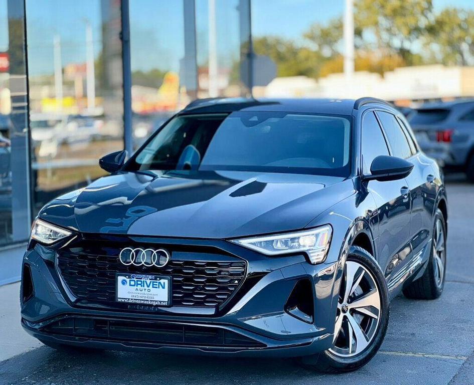 used 2024 Audi Q8 e-tron car, priced at $34,980