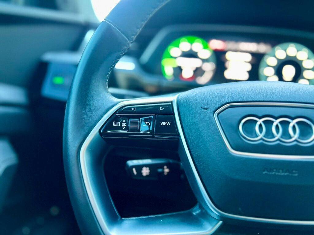 used 2024 Audi Q8 e-tron car, priced at $34,980