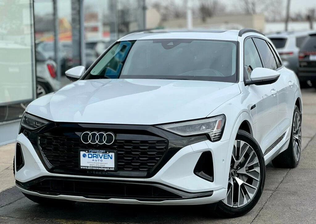 used 2024 Audi Q8 e-tron car, priced at $45,980