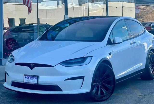 used 2023 Tesla Model X car, priced at $55,980