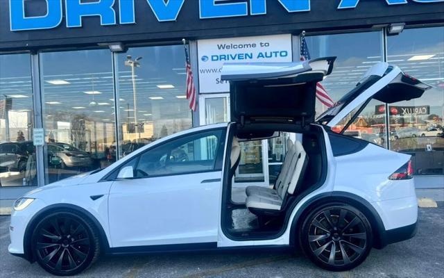 used 2023 Tesla Model X car, priced at $55,980