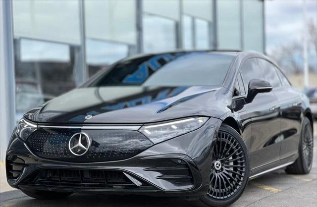 used 2022 Mercedes-Benz EQS 450+ car, priced at $34,980