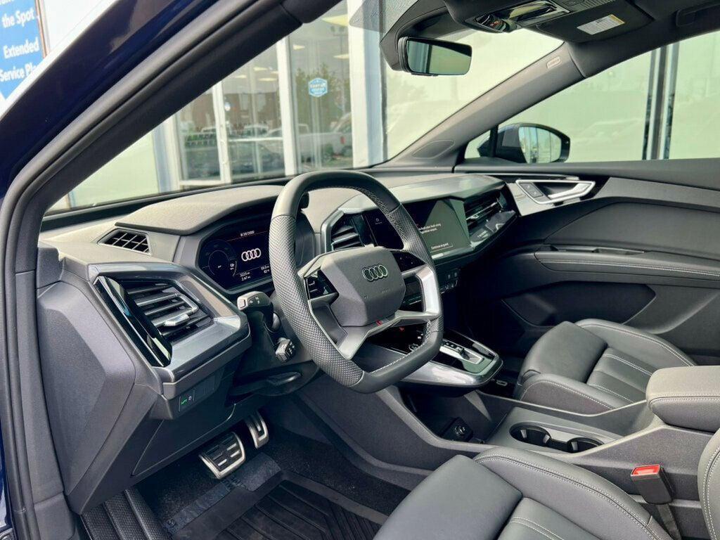 used 2024 Audi Q4 e-tron Sportback car, priced at $32,980