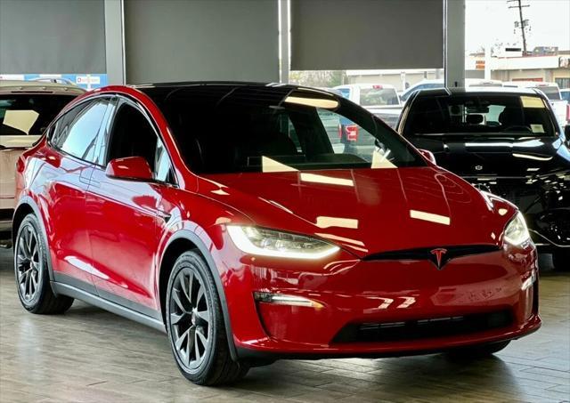 used 2022 Tesla Model X car, priced at $49,980