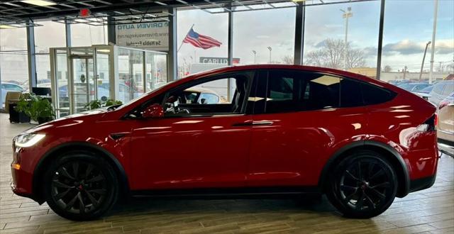 used 2022 Tesla Model X car, priced at $49,980