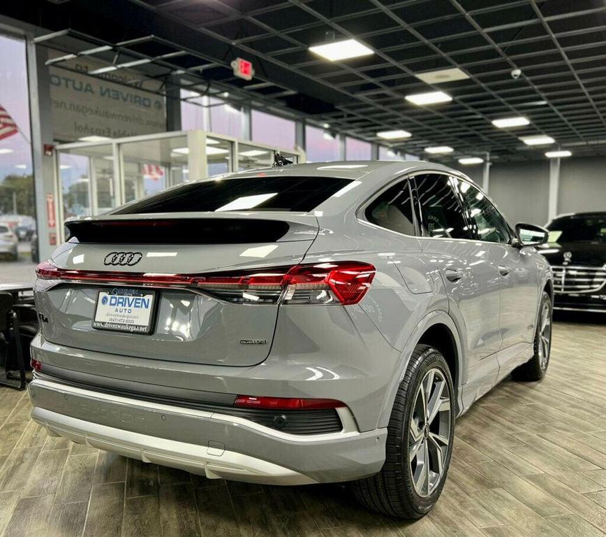 used 2023 Audi Q4 e-tron Sportback car, priced at $27,980
