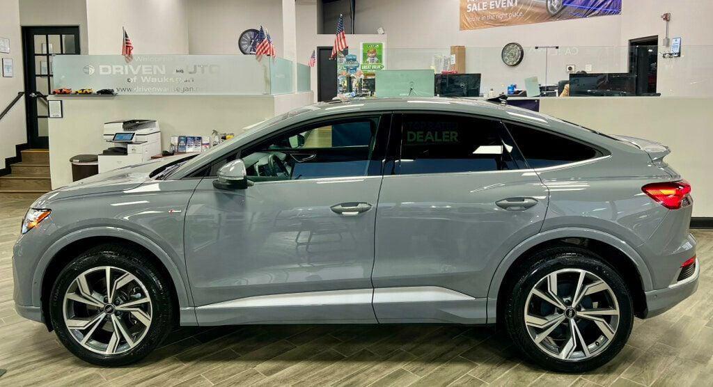 used 2023 Audi Q4 e-tron Sportback car, priced at $27,980