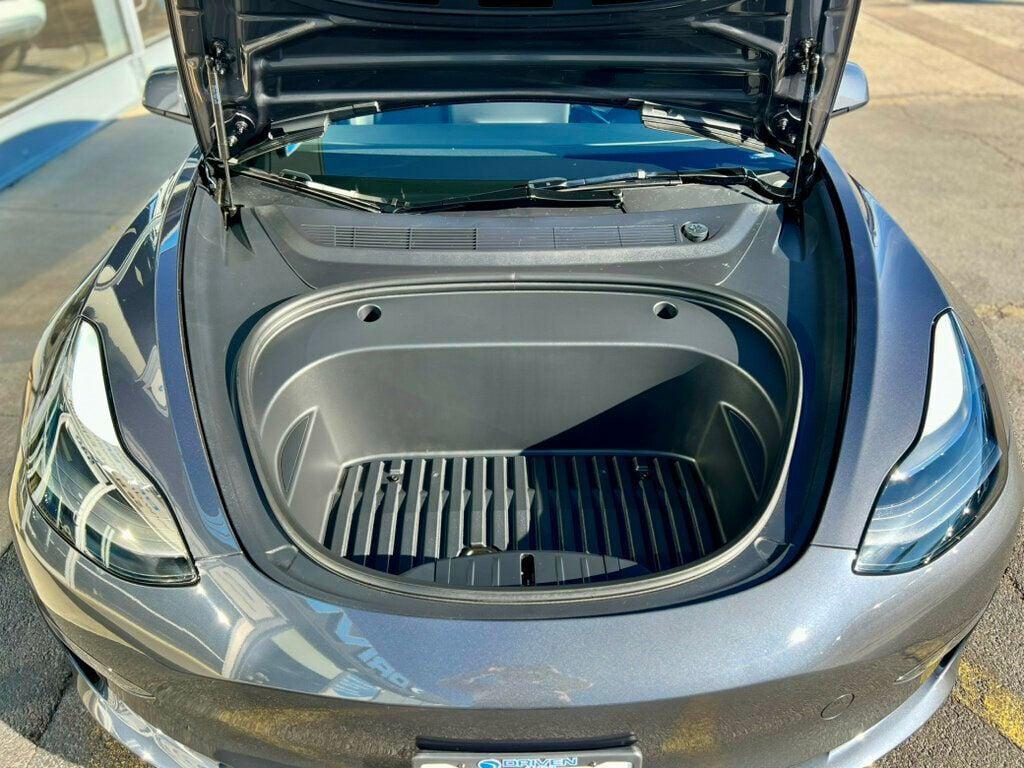 used 2023 Tesla Model 3 car, priced at $27,980