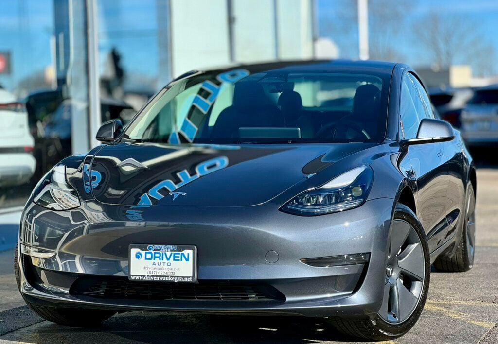 used 2023 Tesla Model 3 car, priced at $27,980
