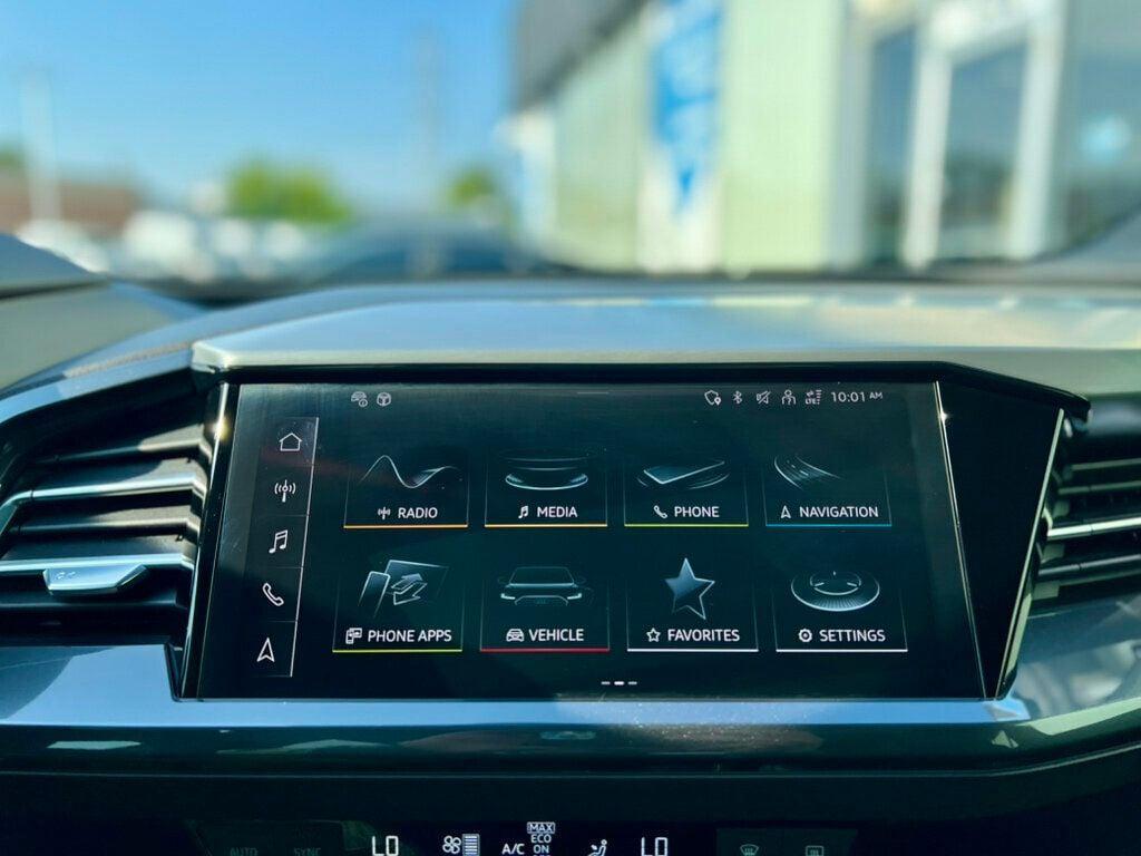 used 2024 Audi Q4 e-tron Sportback car, priced at $33,500