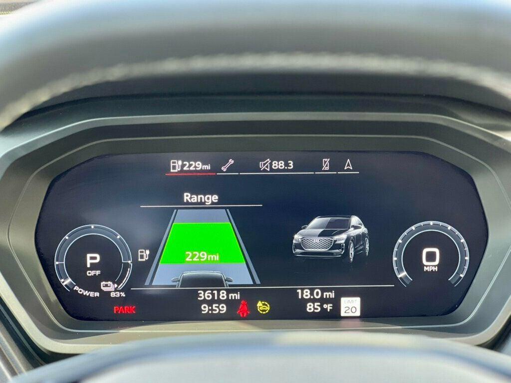 used 2024 Audi Q4 e-tron Sportback car, priced at $32,980