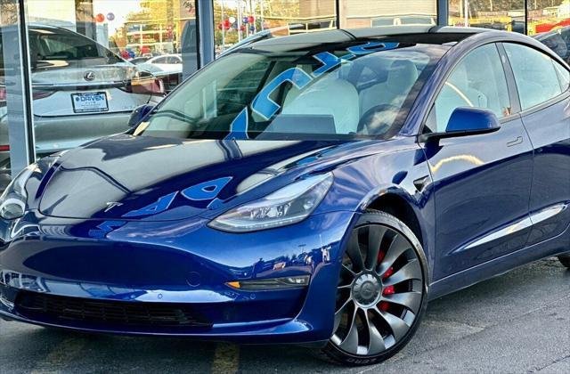 used 2022 Tesla Model 3 car, priced at $28,780