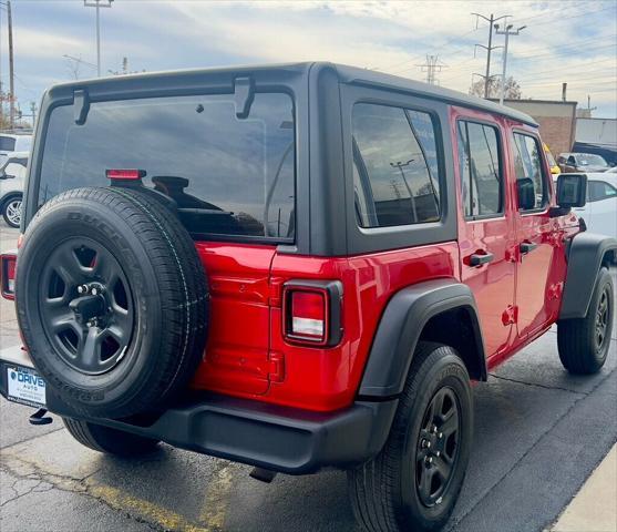 used 2021 Jeep Wrangler Unlimited car, priced at $28,980