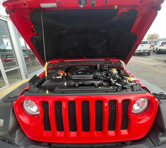 used 2021 Jeep Wrangler Unlimited car, priced at $28,980