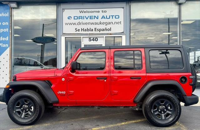 used 2021 Jeep Wrangler Unlimited car, priced at $28,980