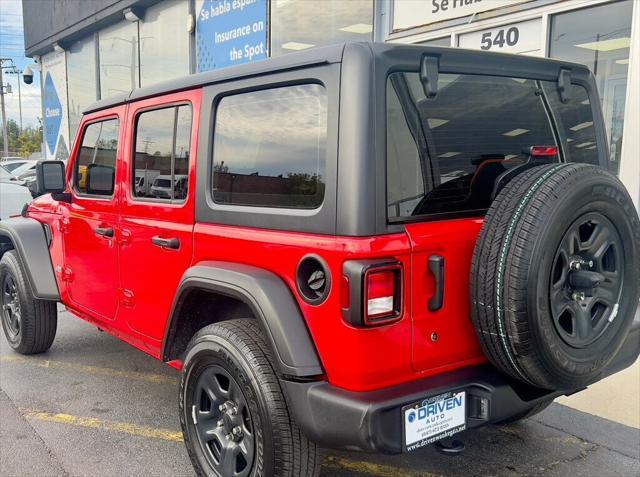 used 2021 Jeep Wrangler Unlimited car, priced at $28,980