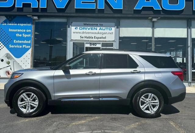 used 2022 Ford Explorer car, priced at $18,500