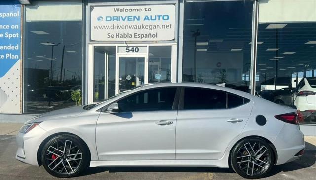 used 2019 Hyundai Elantra car, priced at $9,980