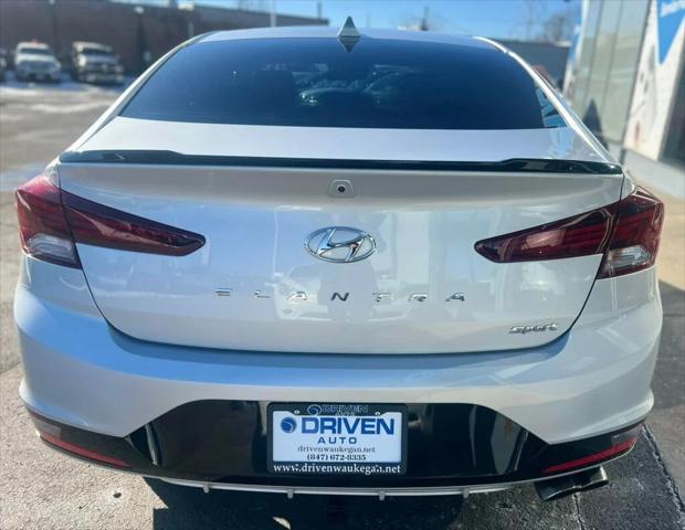 used 2019 Hyundai Elantra car, priced at $9,980