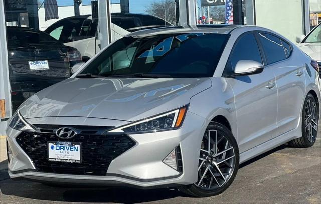 used 2019 Hyundai Elantra car, priced at $9,980