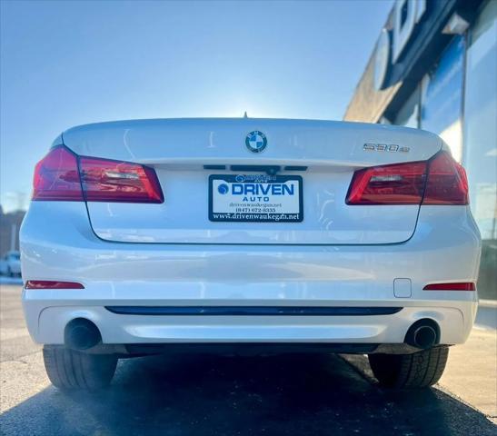 used 2018 BMW 530e car, priced at $19,500