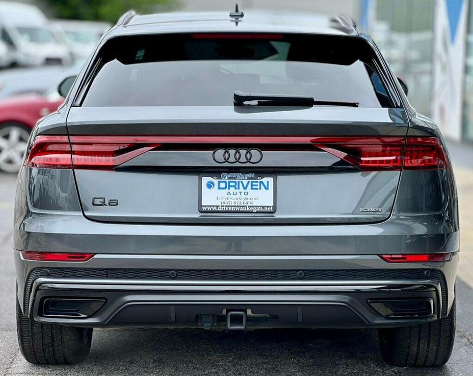 used 2021 Audi Q8 car, priced at $35,980