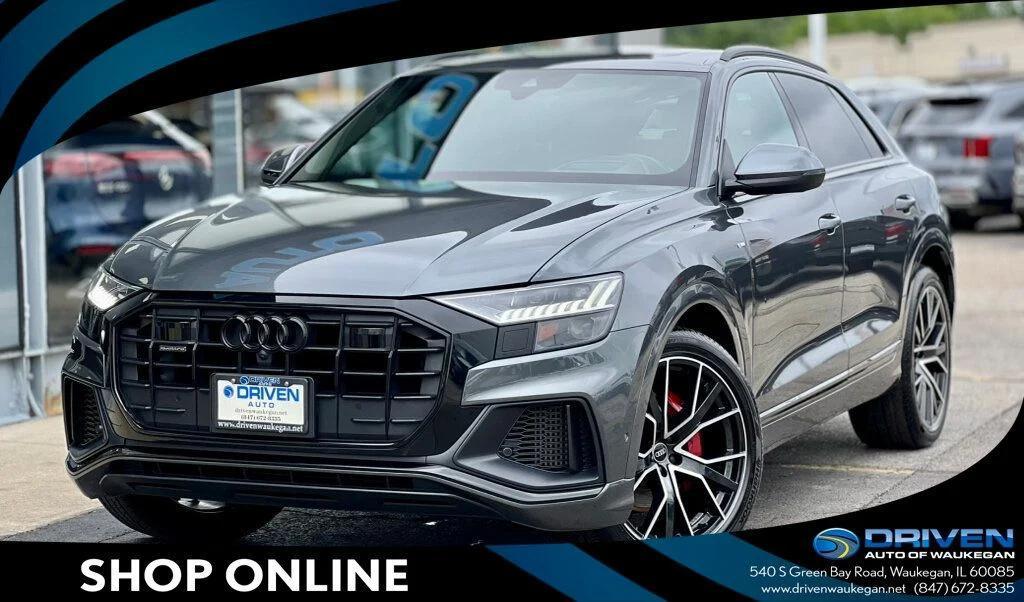 used 2021 Audi Q8 car, priced at $34,980