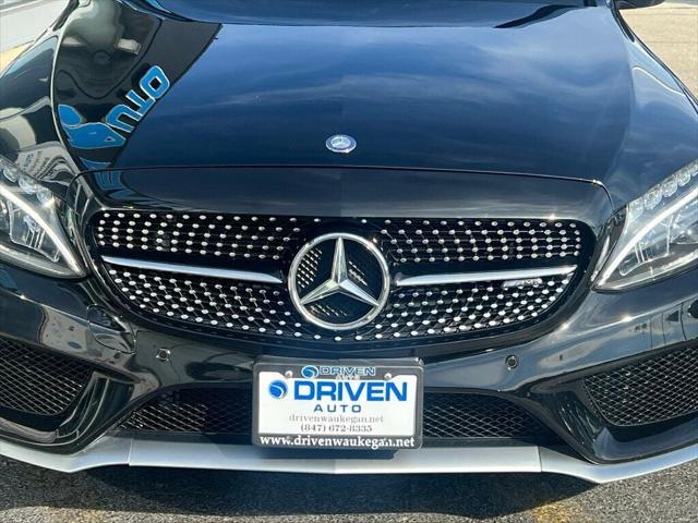 used 2017 Mercedes-Benz AMG C 43 car, priced at $21,900