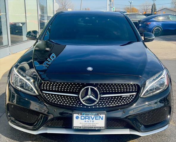 used 2017 Mercedes-Benz AMG C 43 car, priced at $21,900