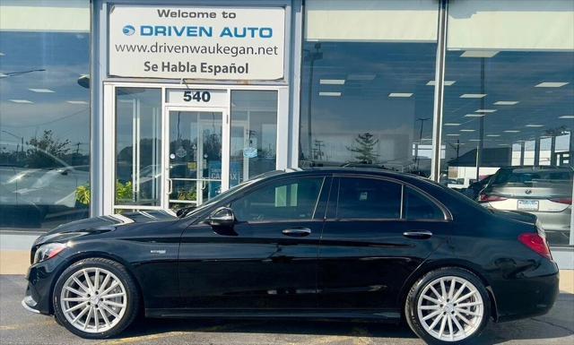 used 2017 Mercedes-Benz AMG C 43 car, priced at $21,900