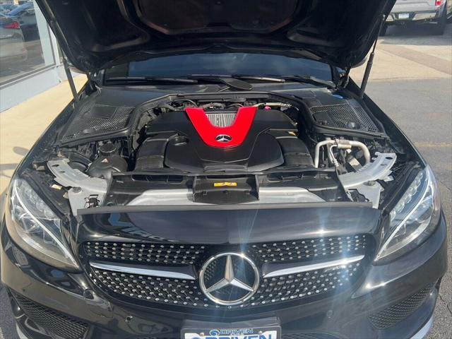 used 2017 Mercedes-Benz AMG C 43 car, priced at $21,900