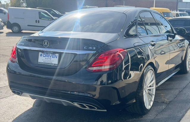 used 2017 Mercedes-Benz AMG C 43 car, priced at $21,900