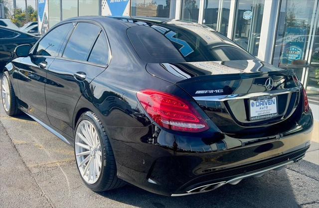 used 2017 Mercedes-Benz AMG C 43 car, priced at $21,900