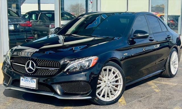 used 2017 Mercedes-Benz AMG C 43 car, priced at $21,900