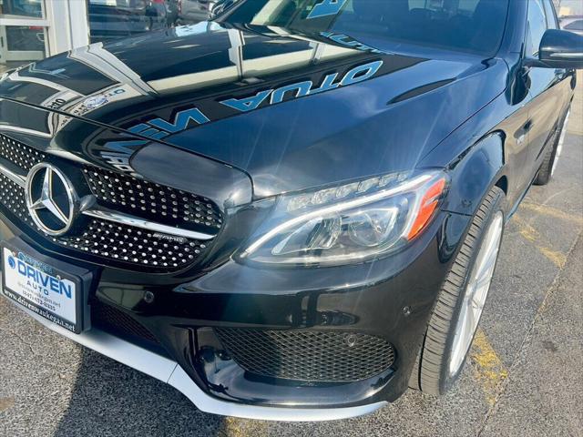 used 2017 Mercedes-Benz AMG C 43 car, priced at $21,900