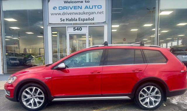 used 2017 Volkswagen Golf Alltrack car, priced at $14,780