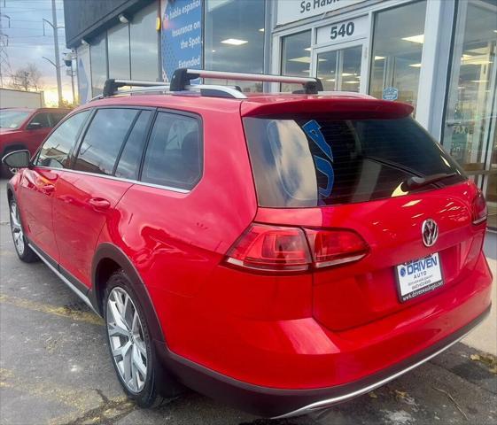 used 2017 Volkswagen Golf Alltrack car, priced at $14,780