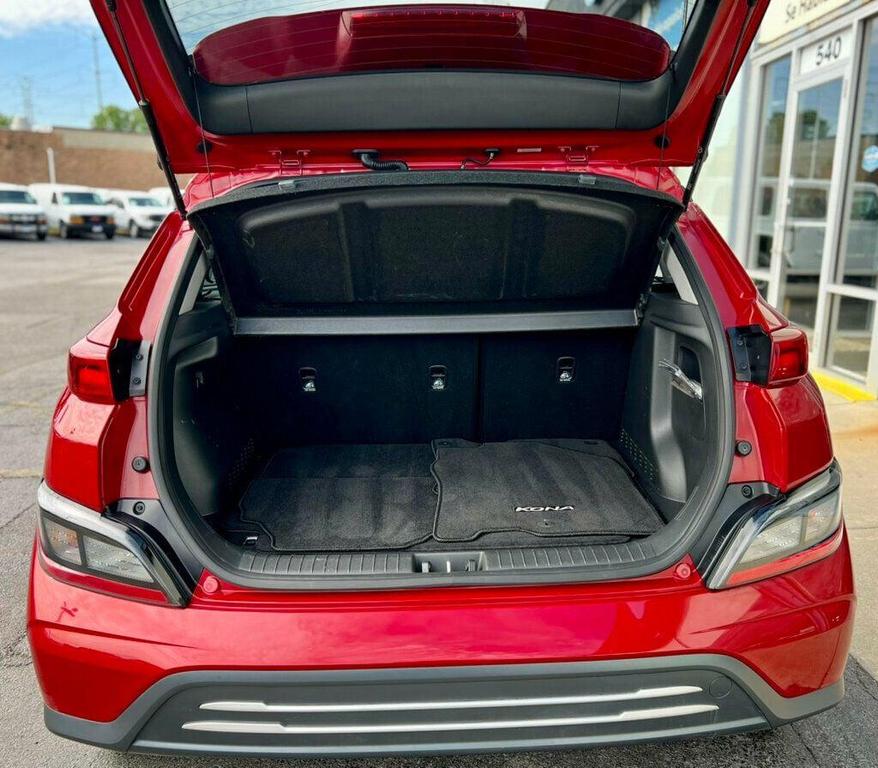 used 2022 Hyundai Kona EV car, priced at $19,500