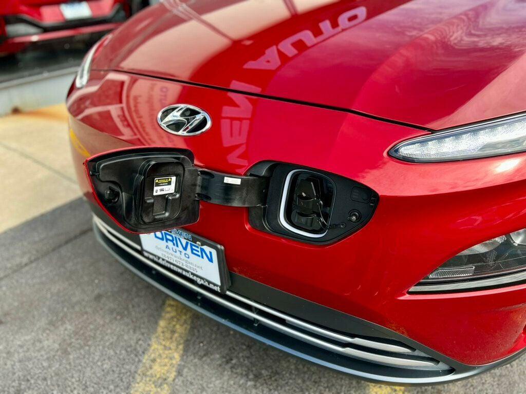 used 2022 Hyundai Kona EV car, priced at $19,500